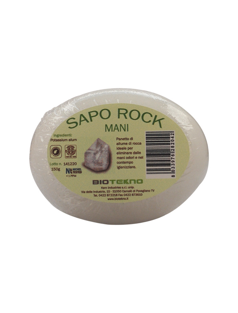 Saporock saponetta allume di rocca confezionata