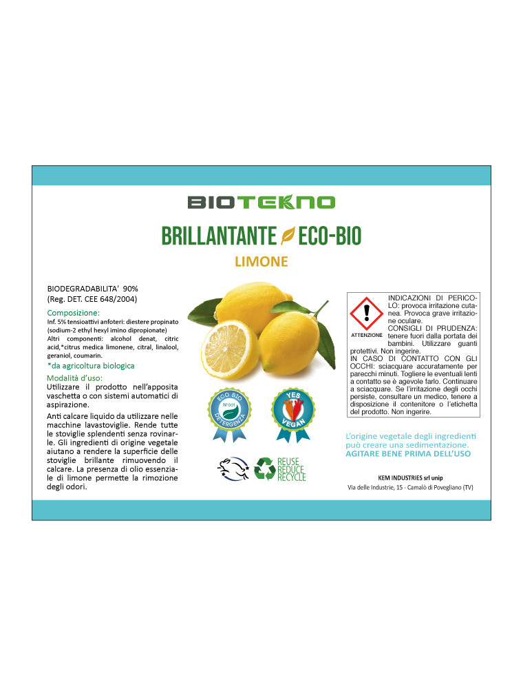 Bio Brillantante limone