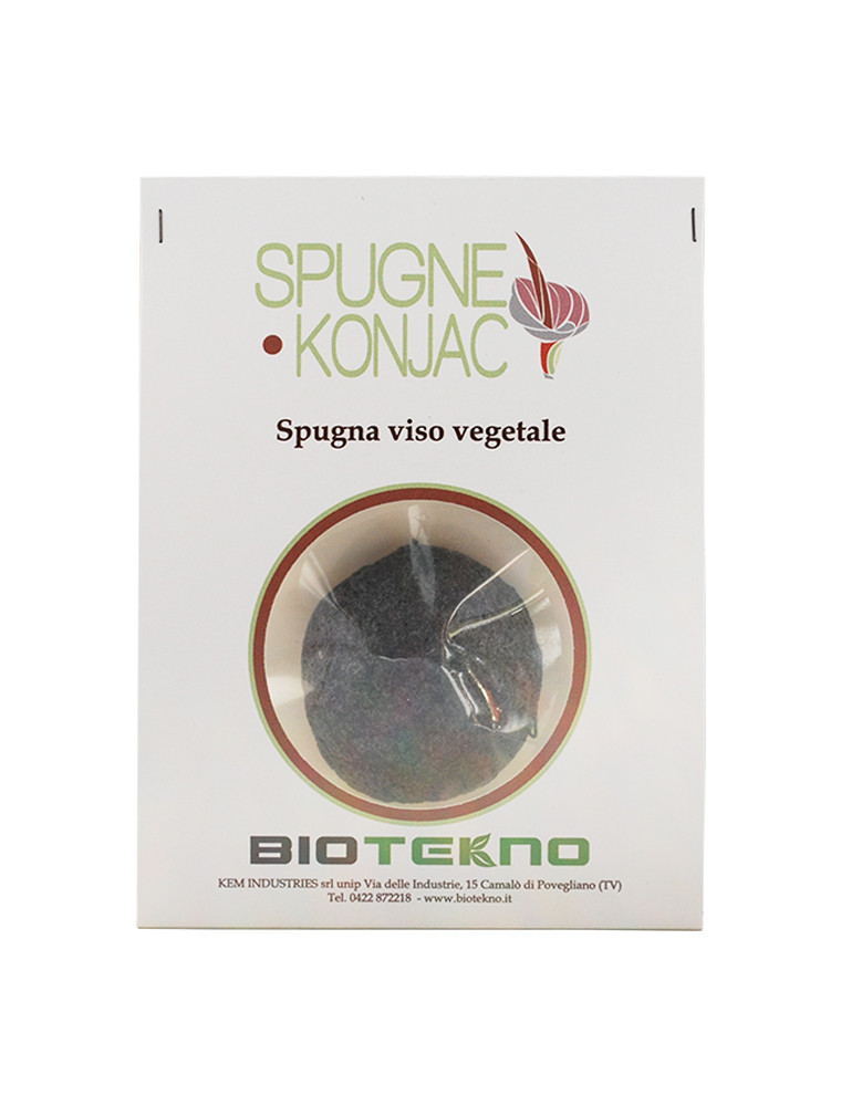 Spugna Konjac nera