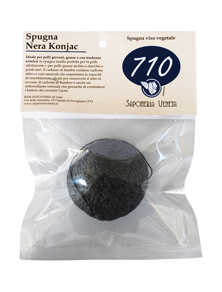 Spugna Konjac nera