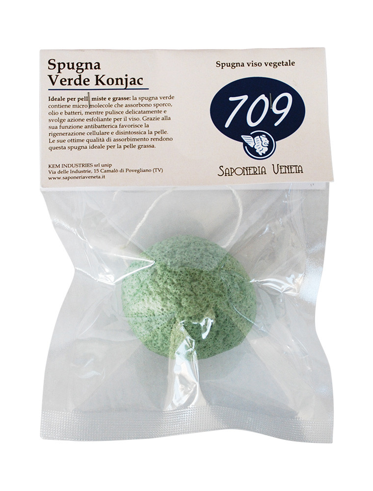 Spugna Konjac verde