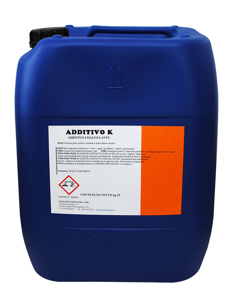 Additivo K - Correttore di PH